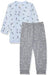 Baa Baa Sheepz® Pyjamas Set Small Star & Sheepz Blue + Big Sheepz Grey