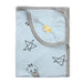 Baa Baa Sheepz® Single Layer Blanket Big Star & Sheep Blue - 36M