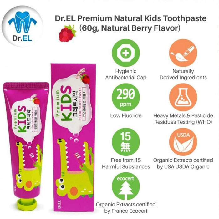 Dr El Premium Natural Toothpaste [expiry date: 2024]