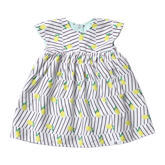 Maison Q Odette Babydoll Reversible Dress