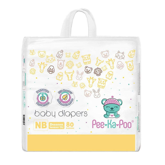 Pee-Ka-Poo 80pc Tape Diaper