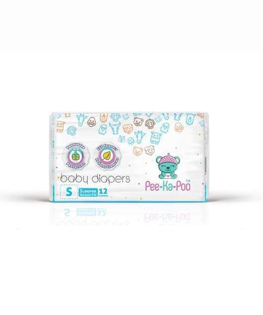 Pee-Ka-Poo 12pc Tape Diaper