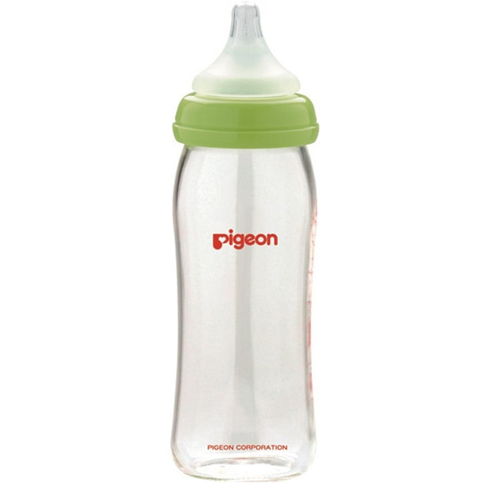 Pigeon SofTouch™ Peristaltic Wide Neck Glass Feeding Bottle