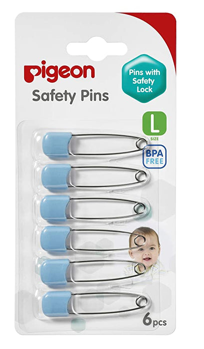 Pigeon Safety Pins Large size - 6 pcs