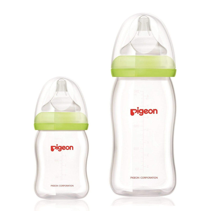 Pigeon SofTouch™ Peristaltic Wide Neck Glass Feeding Bottle