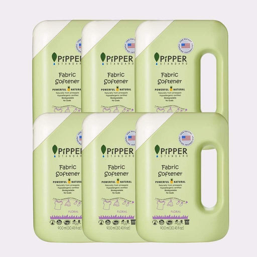 Pipper Standard Fabric Softener Floral 900ml X 6 [carton]