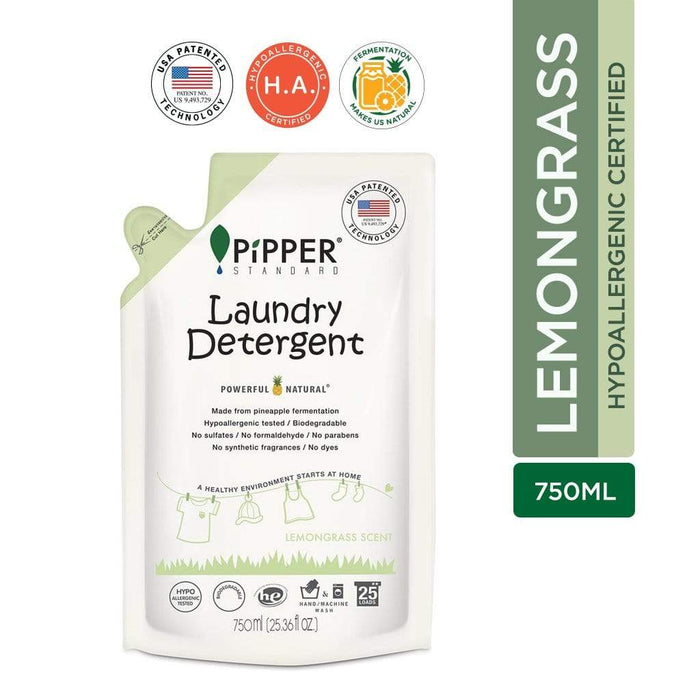 Pipper Standard Laundry Detergent Lemongrass 750ml