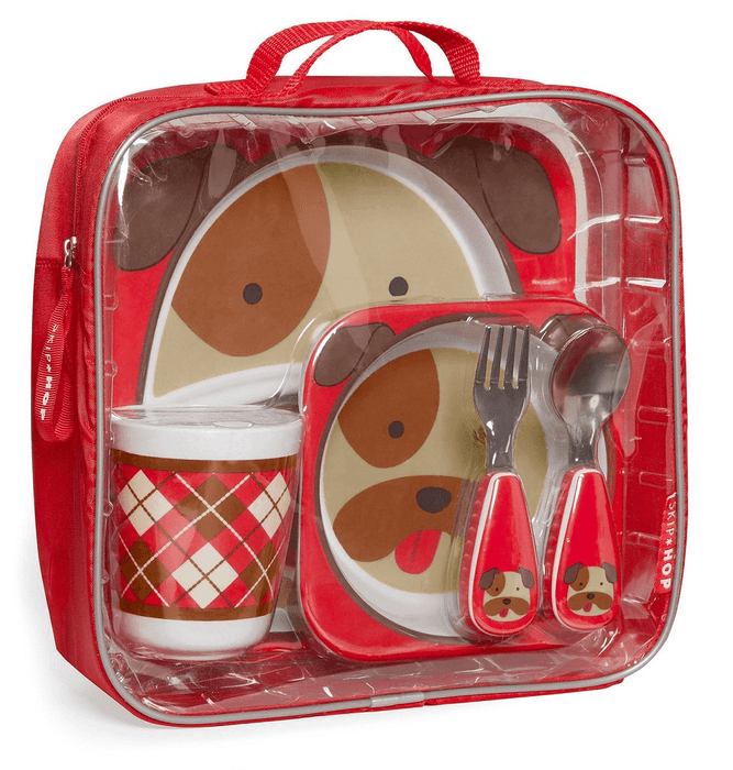 Skip Hop Zoo Winter Mealtime Gift Set