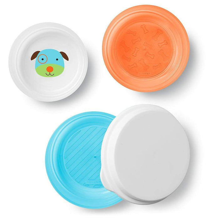 Skip Hop Zoo Smart Serve Non-Slip Bowls