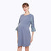 Cybele Maternity Dress Pigeon Blue