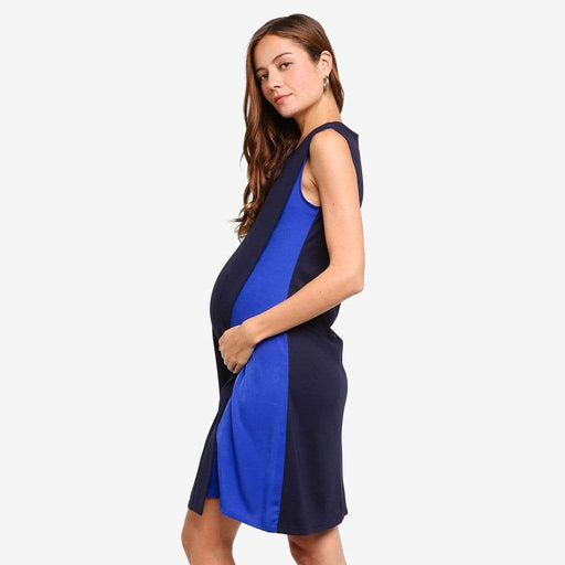 Dehtha Maternity Dress Navy Indigo