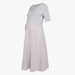 Delwen Maternity Dress Heather Grey