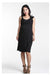 Ginette Toga Dress Black