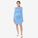 Long Sleeves Beatrisa Twisted Maternity Dress Perry