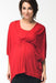 Mabel Maternity Top Red