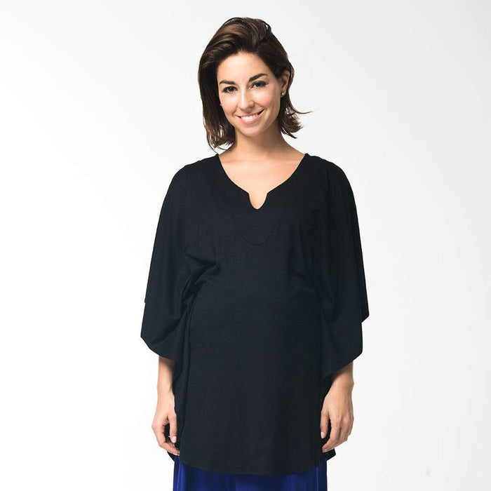 Madeira Y-Neck Maternity Top Ryl