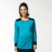 Maggie Contrast Maternity Top Ryl