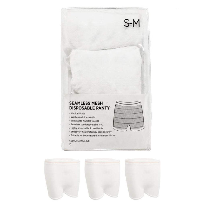 High Waist Disposable Mesh Underwear Available Material: Polyester