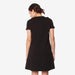 Cynthia Short Sleeve Maternity Dress Black